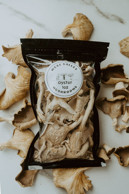 Dehydrated Oyster Mushroom - 1 oz