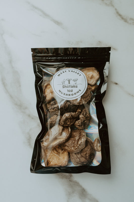 Dehydrated Shiitake Mushroom - 1 oz